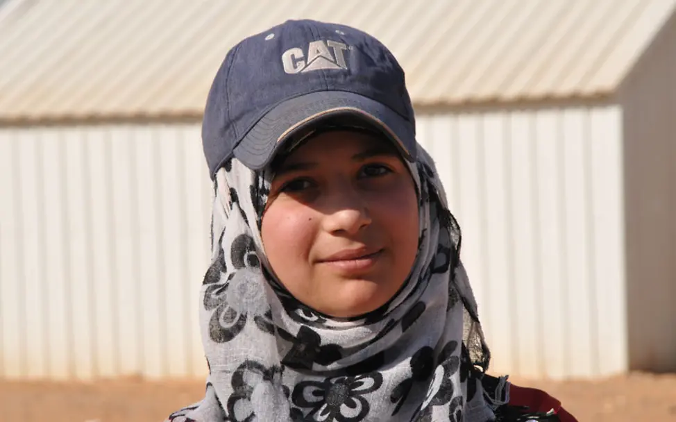 Rouba (13) aus Homs | © UNICEF/ Charbonneau Rouba (13) aus Homs (Syrien) ist wegen des Bürgerkriegs aus ihrer Heimat geflohen.