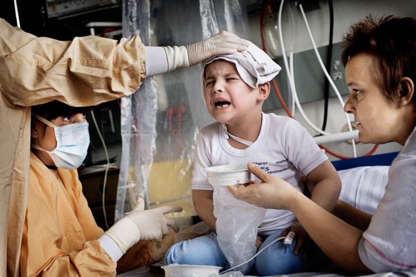 Kinderkrebsstation | © Thomas Lekfeldt/Freier Fotograf, Ekstra Bladet, Moment Kinderkrebsstation