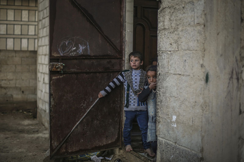 Syria: Die Kinder, die aushalten müssen | © Mohammed Badra (epa)
