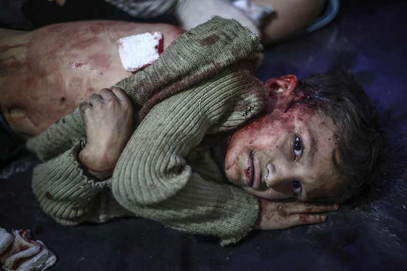 Syrien: Die Kinder, die aushalten müssen | © Mohammed Badra (epa) Syrien: Die Kinder, die aushalten müssen | © Mohammed Badra (epa)