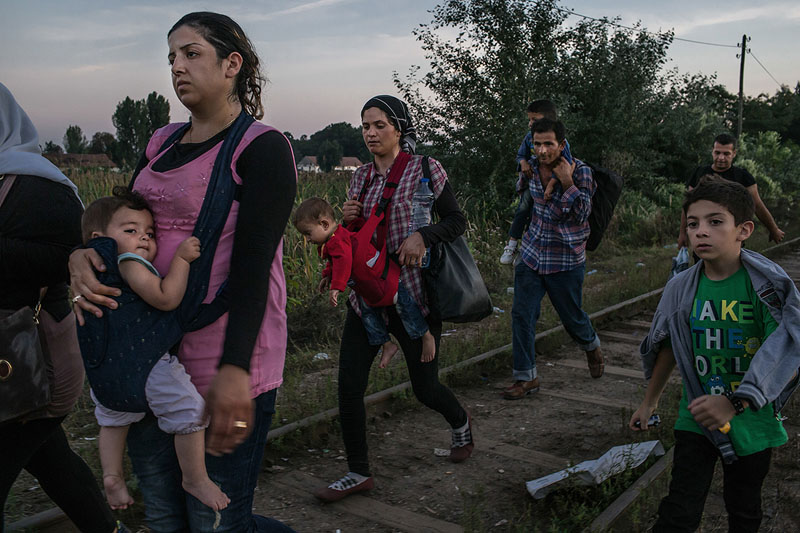 Europa: Ankommen, endlich ankommen! | © Mauricio Lima (New York Times) Europa: Ankommen, endlich ankommen! | © Mauricio Lima (New York Times)