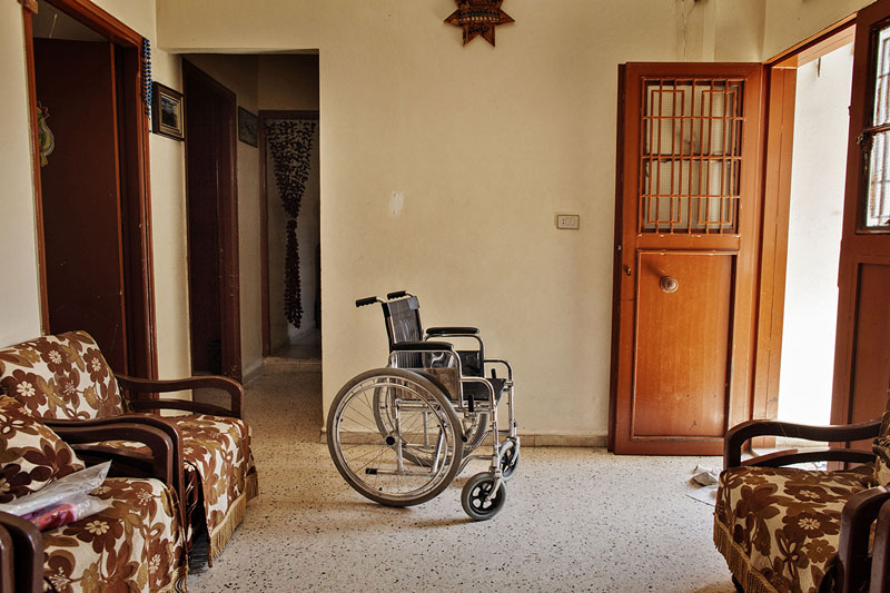 Lebanon: Mohammed loves to swim | © Laura Boushnak (Freelance Photographer, Rawiya Collective) 