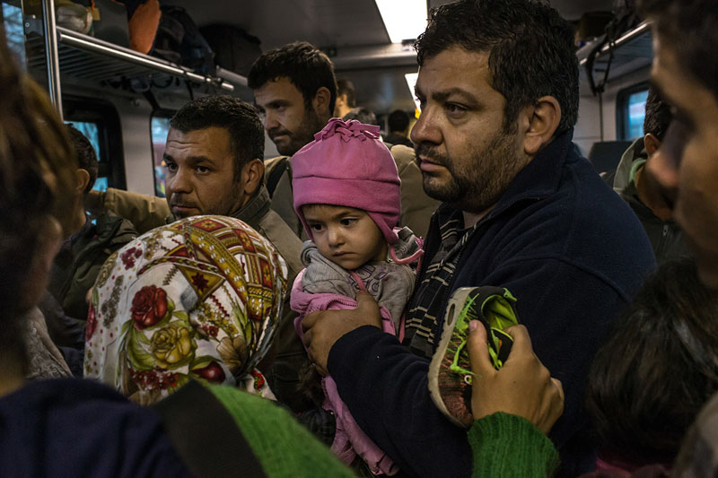 Europe: Just wanting to arrive! | © Mauricio Lima (New York Times)