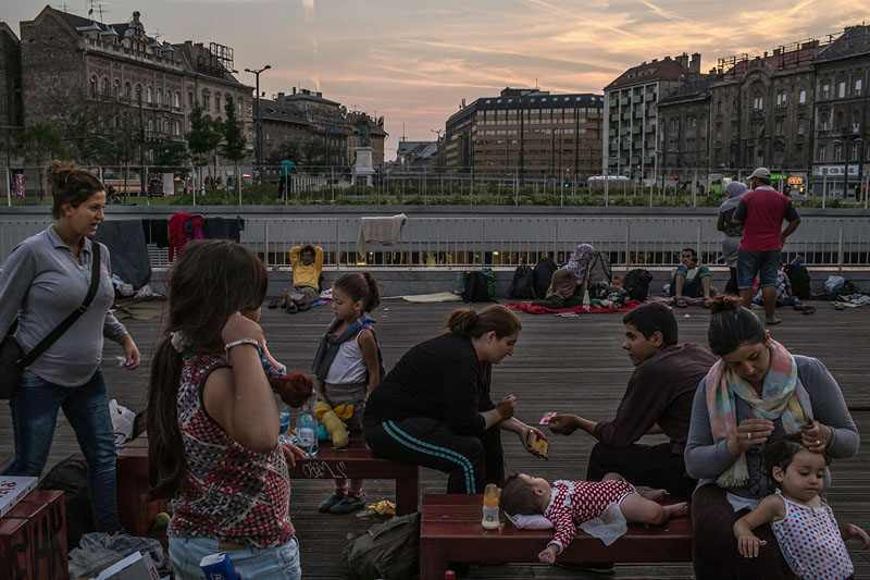 Europe: Just wanting to arrive! | © Mauricio Lima (New York Times)