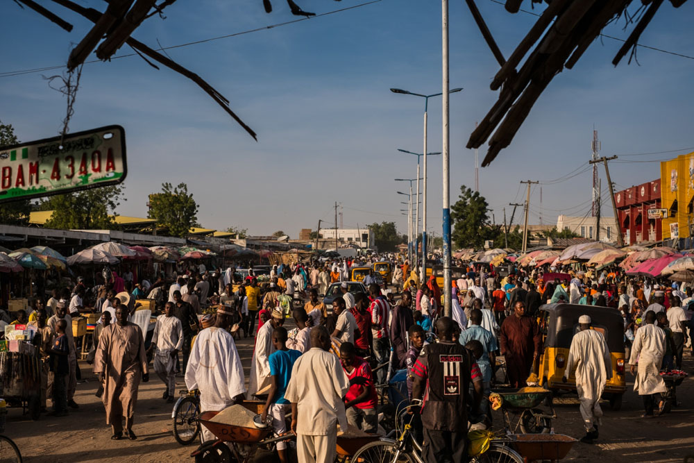 Im Dezember 2016 sprengten sich zwei Mädchen auf dem Markt in die Luft | © UNICEF/Gilbertson VII Photo Nigeria: Auf dem Montagsmarkt sprengten sich zwei Mädchen in die Luft
