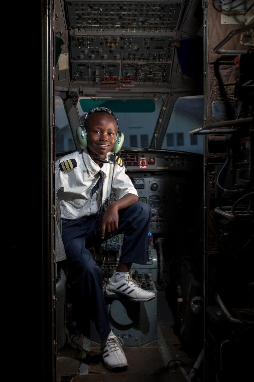 Dem. Rep. Kongo: Bravo wollte schon immer Pilot werden