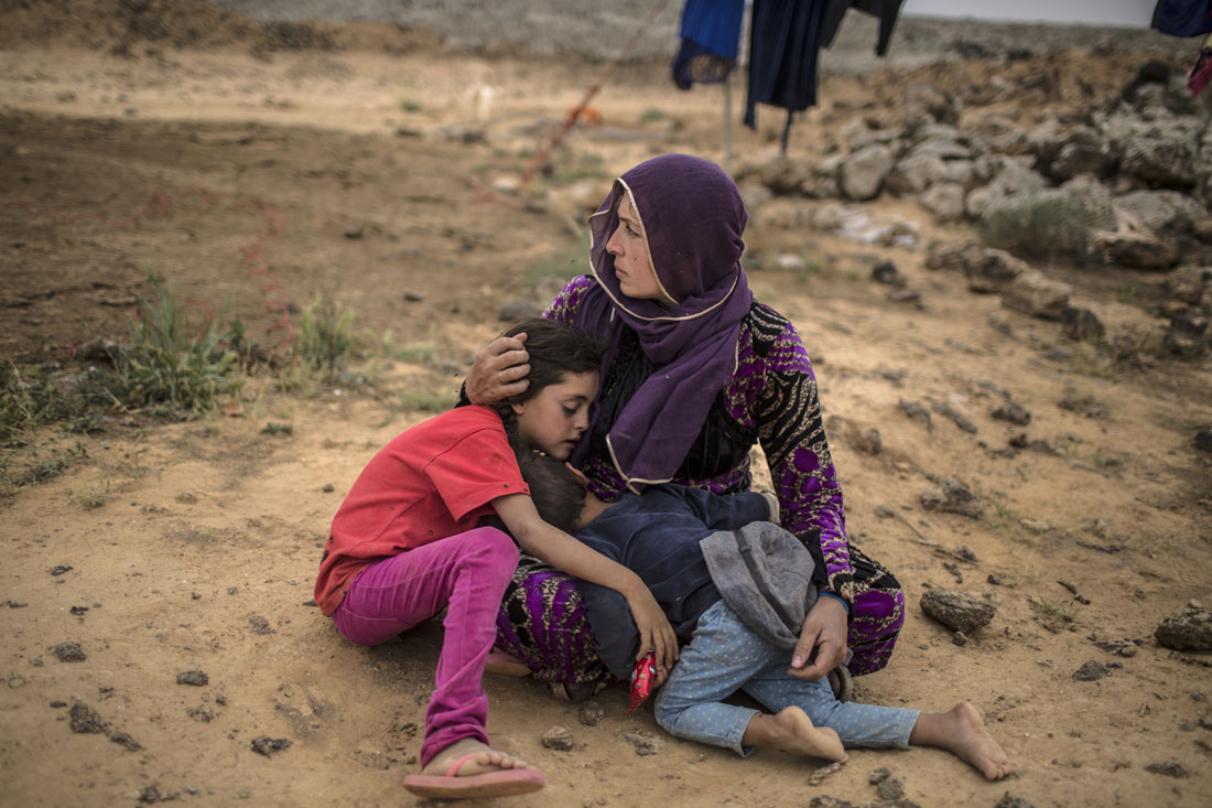 Syrien-Krieg: Geflüchtet nach Jordanien: Zahra mit ihrer Mutter