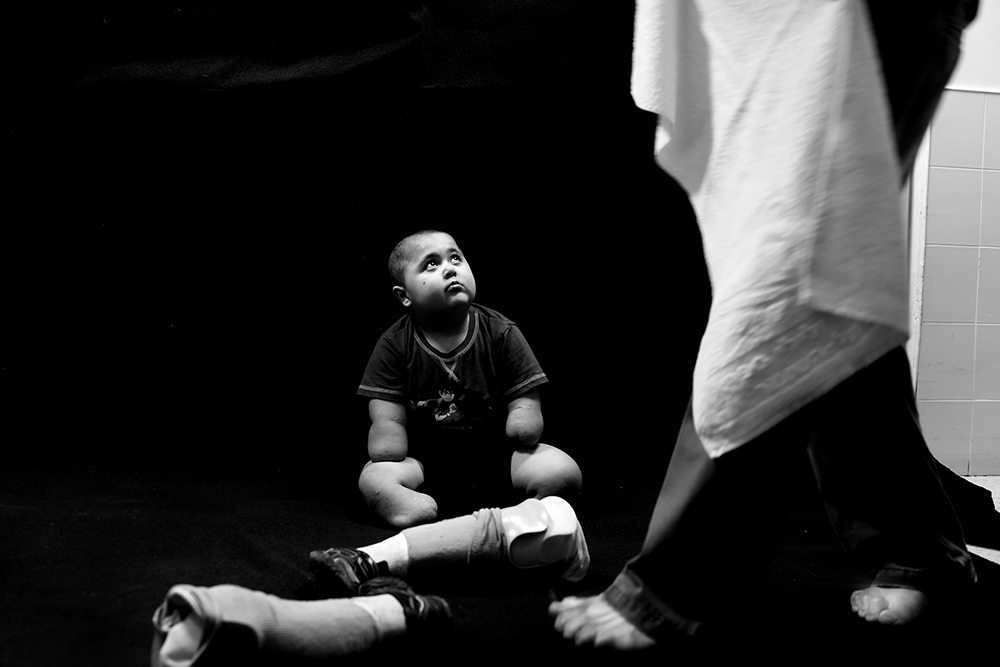 Israel/Palestine: Muhi’s peaceful courage in the midst of war | © Rina Castelnuovo, Israel (Freelance Photographer) Israel/Palestine: Muhi’s peaceful courage in the midst of war