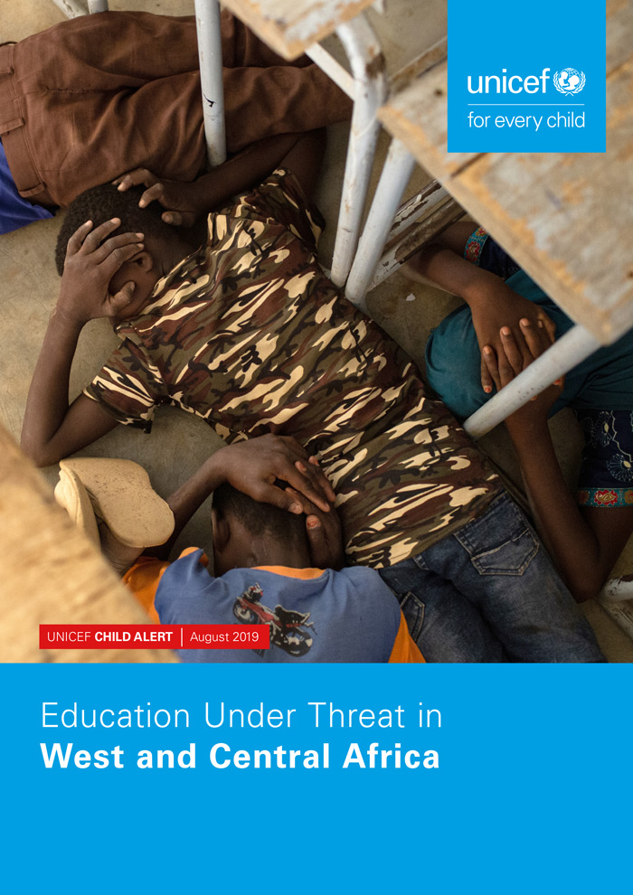 Deckblatt zum Report: Education under Threat in West and Central Africa