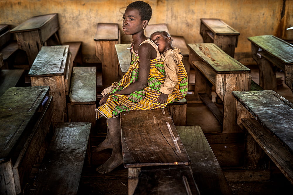 Burkina Faso: Resistance at the blackboard | © Antonio Aragón Renuncio, Spain (Freelance Photographer) Burkina Faso: Resistance at the blackboard