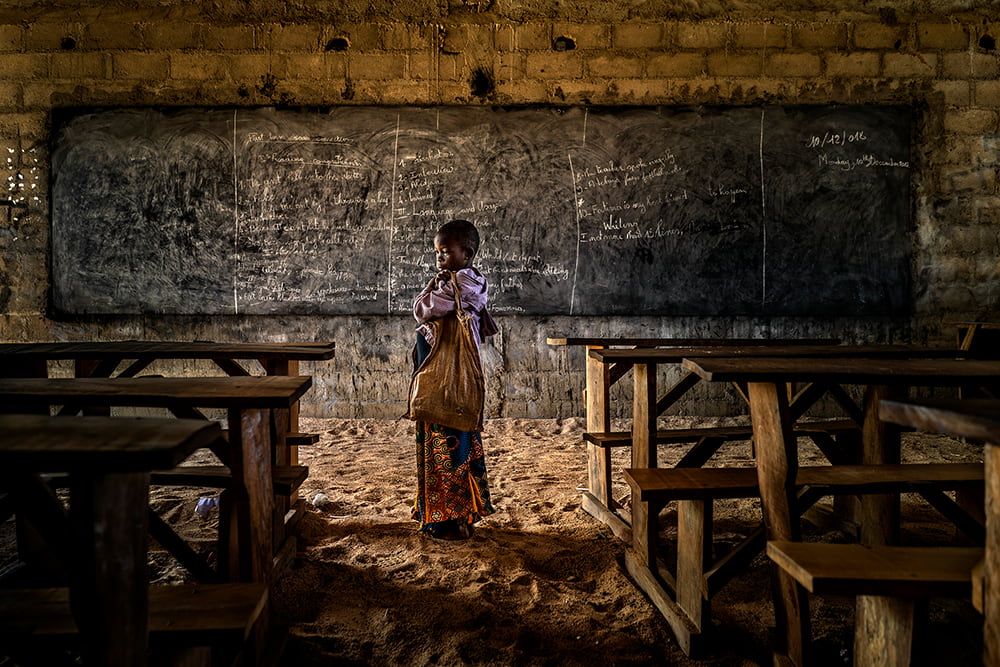 Burkina Faso: Resistance at the blackboard | © Antonio Aragón Renuncio, Spain (Freelance Photographer) Burkina Faso: Resistance at the blackboard