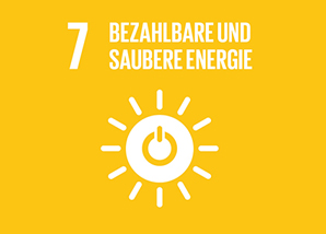 Icon Nachhaltigkeitsziel 7: Bezahlbare und saubere Energie