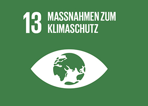 Icon Nachhaltigkeitsziel 13: Maßnahmen zum Klimaschutz