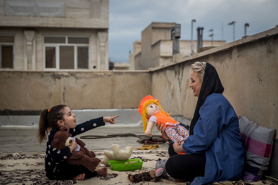 Iran: Corona – und die kleine Freiheit auf dem Dach | © Erfan Kouchari, Iran (Tasnim News Agency) Iran: Corona – und die kleine Freiheit auf dem Dach