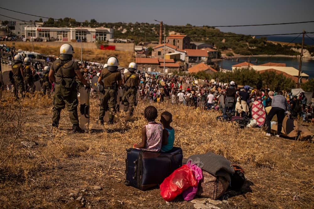 Lesbos, Griechenland: Die brennende Not | © Angelos Tzortzinis, Griechenland (AFP) Lesbos, Griechenland: Die brennende Not