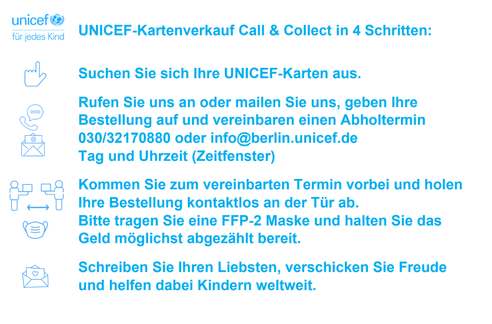 Call & Collect in 4 Schritten © UNICEF