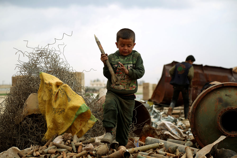 Syrien: Auf den Müllhalden des Krieges