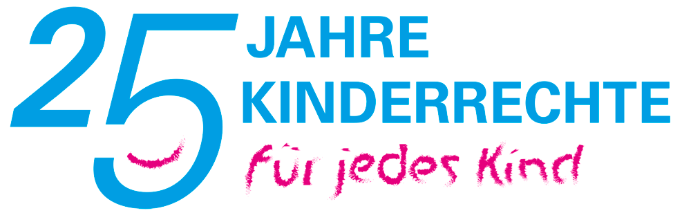Logo 25 Jahre Kinderrechte