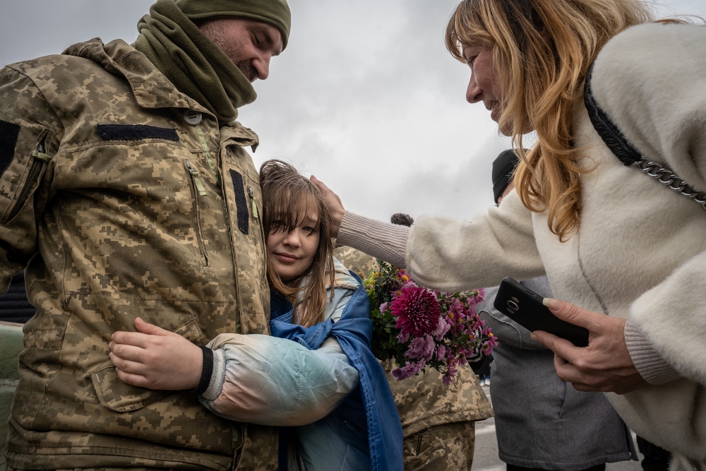 Ukraine: Unter den dunklen Wolken des Krieges 
