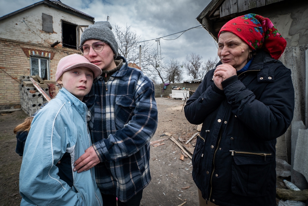 Ukraine: Unter den dunklen Wolken des Krieges 