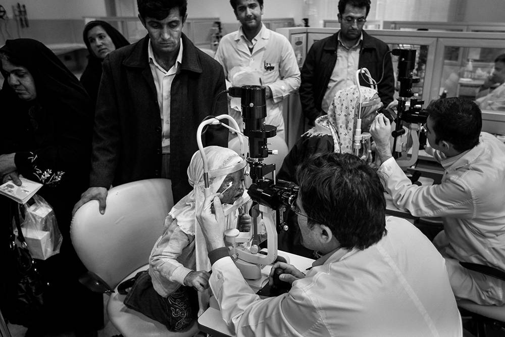 Säureopfer Iran. © Younes Khani/Mehr News Agency Säureopfer Iran. © Younes Khani/Mehr News Agency