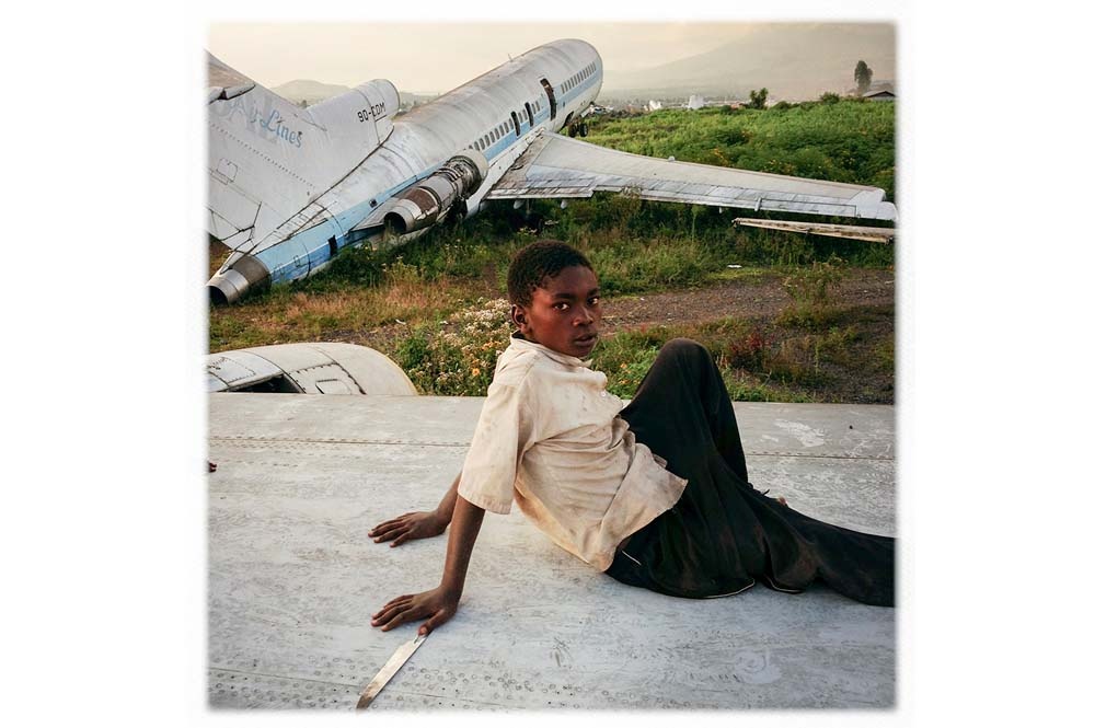 Kongo: Spielplatz Flughafen | © Michael C. Brown/Magnum Nominee