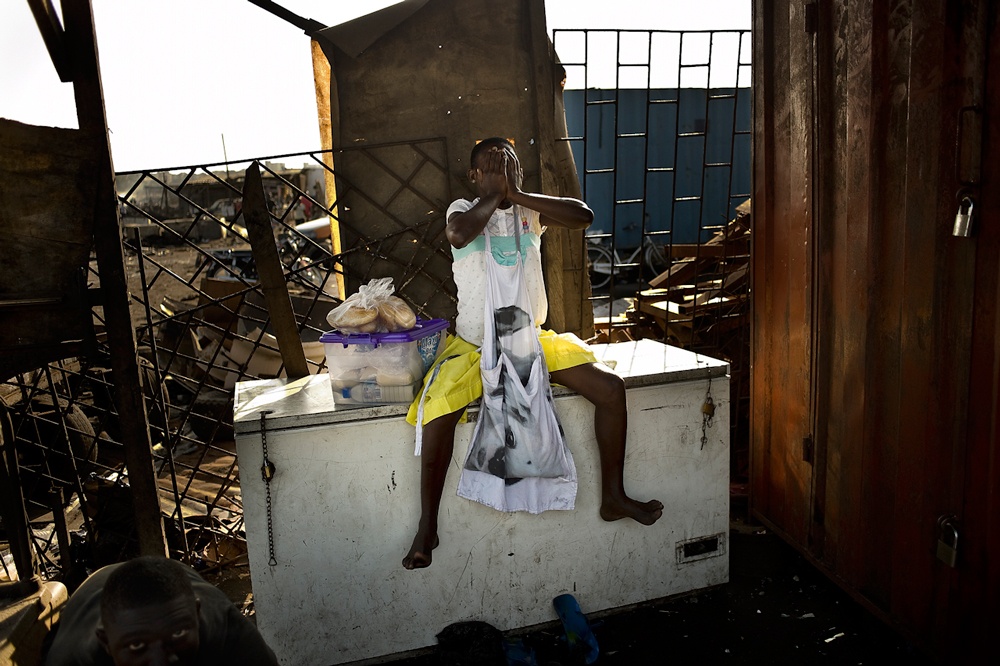 Ghana: Unser Müll in Afrika. © Kai Löffelbein/Student der Fotografie, Hochschule Hannover