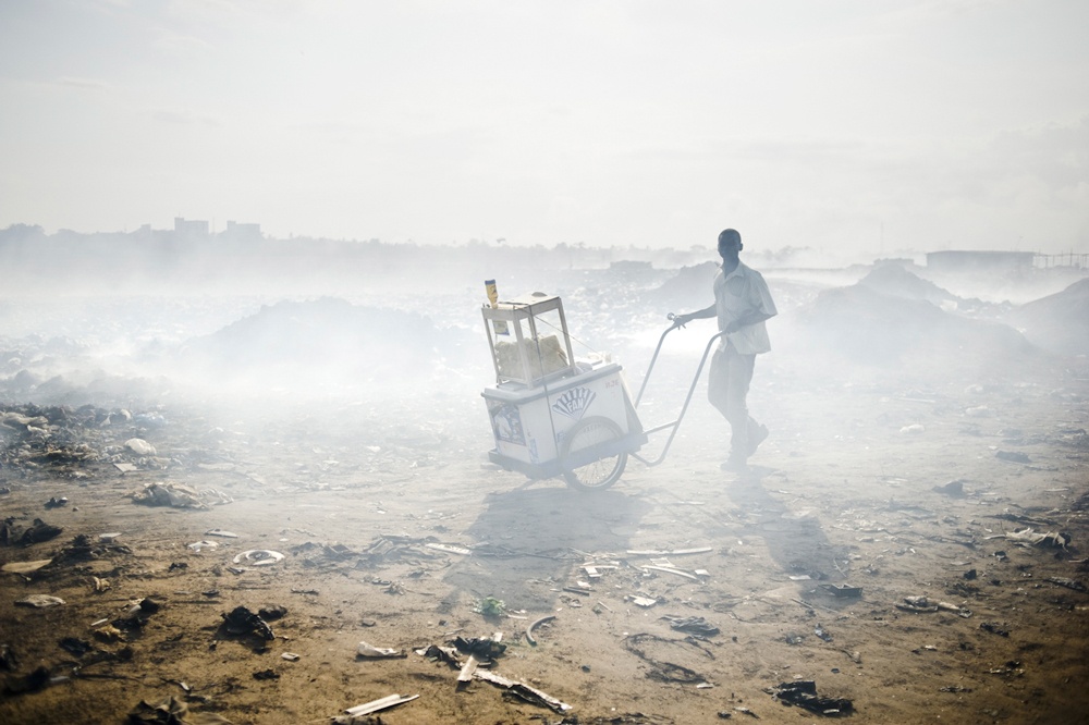 Ghana: Unser Müll in Afrika. © Kai Löffelbein/Student der Fotografie, Hochschule Hannover