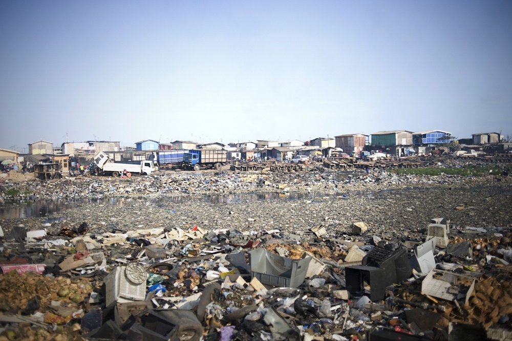 Ghana: Waste export to Africa. | © Kai Löffelbein/University of Applied Sciences and Arts, Hannover Ghana: Waste export to Africa. | © Kai Löffelbein/University of Applied Sciences and Arts, Hannover