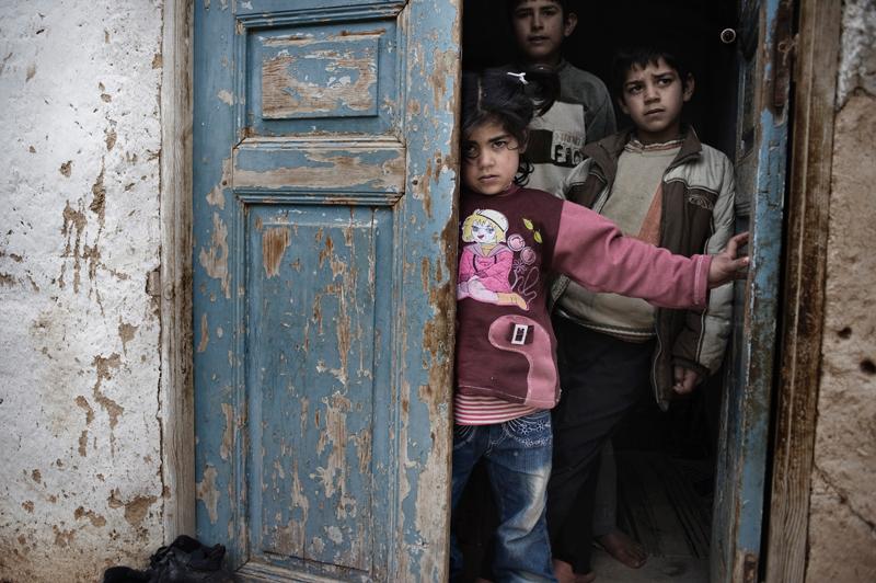 Syria: Children between the lines. © Alessio Romenzi/Agentur Corbis Images