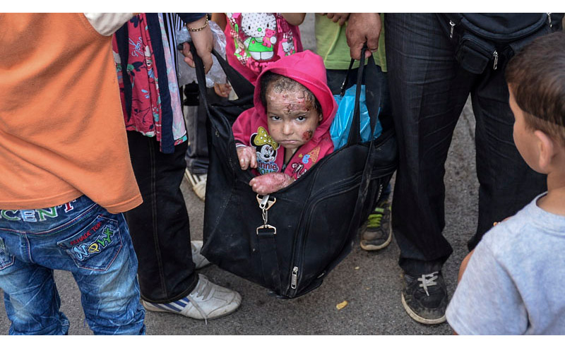 Greek-Macedonian border: Utter despair | © Georgi Licovski/epa