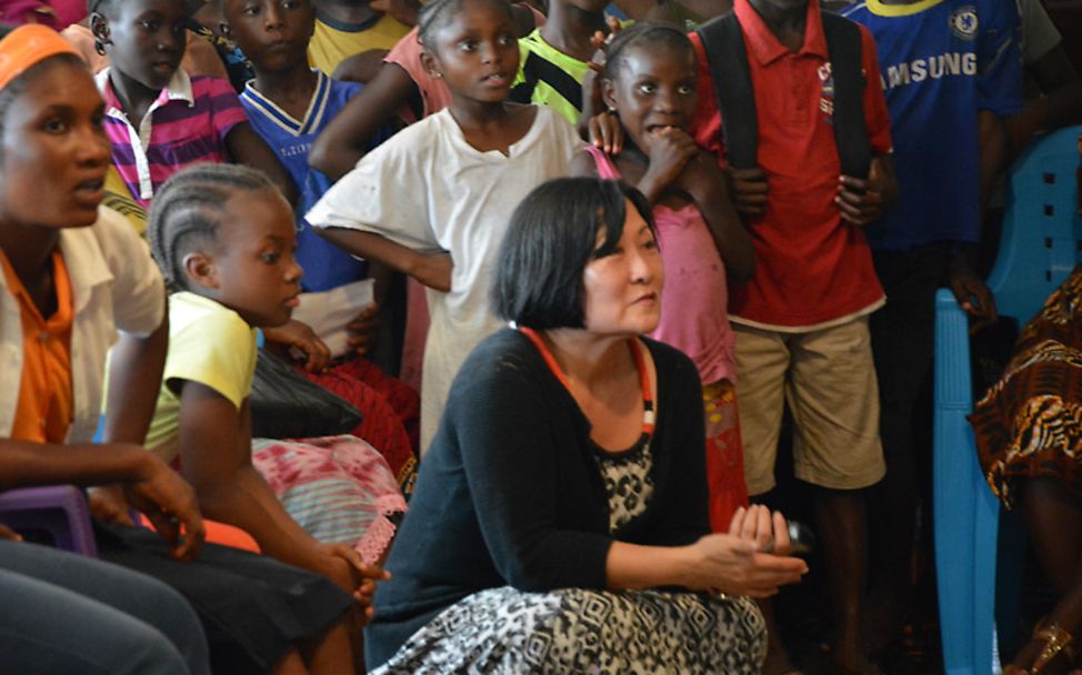 Reisetagebuch Liberia: Susan Findel ist begeistert, wie viel Tatendrang in den Mädchen steckt