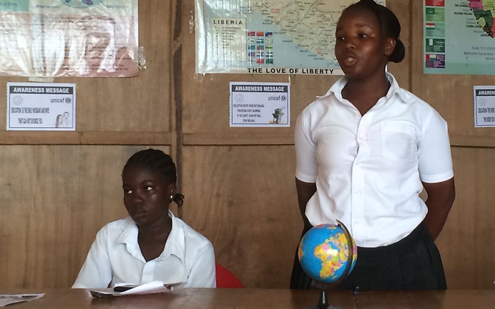 Reisetagebuch Liberia: Winta musste sich um ihre Familie kümmern