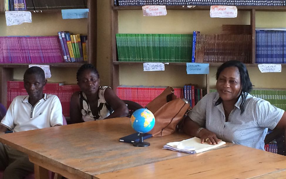 Reisetagebuch Liberia: Marcia Edwards arbeitet für die Schulbehörde