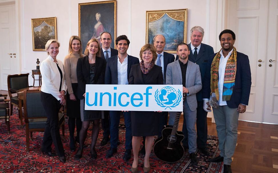Teilnehmer des UNICEF-Neujahrsgesprächs 2016
