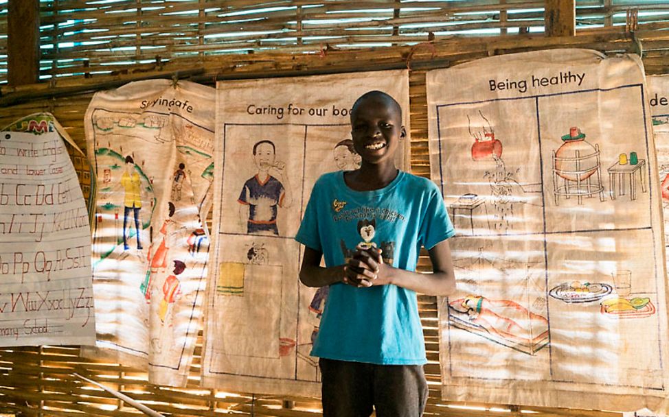 Südsudan: James will einmal Lehrer für naturwissenschaftliche Fächer werden