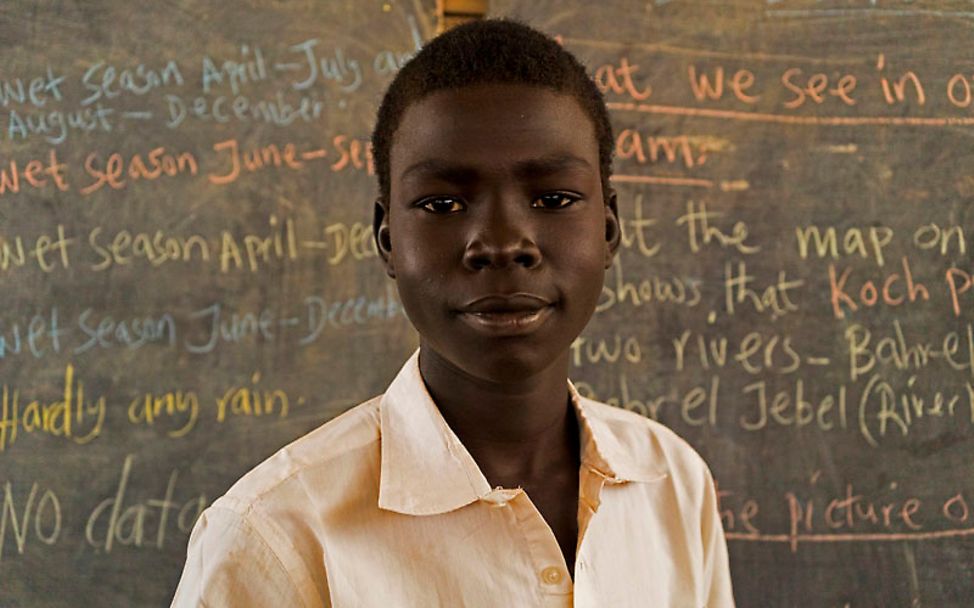 Südsudan: Malual besucht in Juba die dritte Klasse