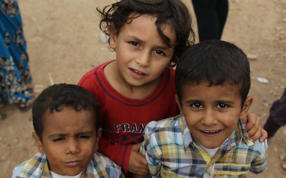 Flüchtlingskinder im Libanon