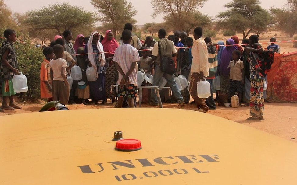 Mali: Nothilfe, Trinkwasserversorgung