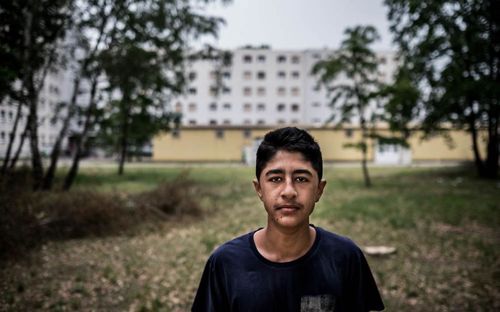 UNICEF-Bericht: Ararsh (16) ist ein afghanischer Flüchtling aus dem Iran, der nun in Deutschland ist