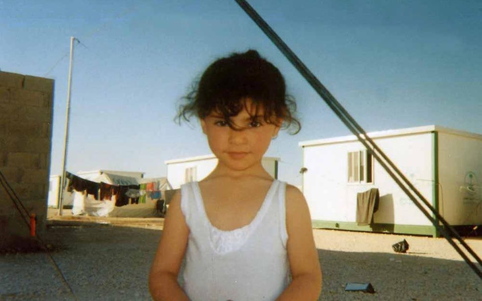 Flüchtlingslager Zaatari: Mädchen beim Spielen