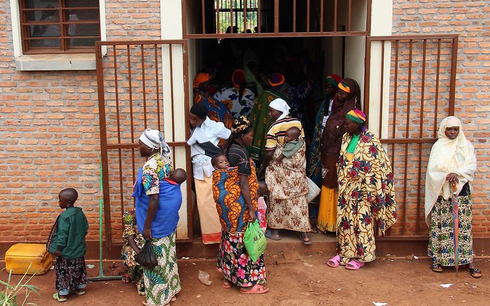 Burundi Gesundheitszentrum Schwangere