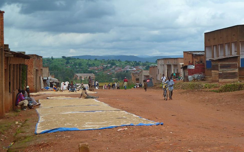 Burundi Gitega Straße