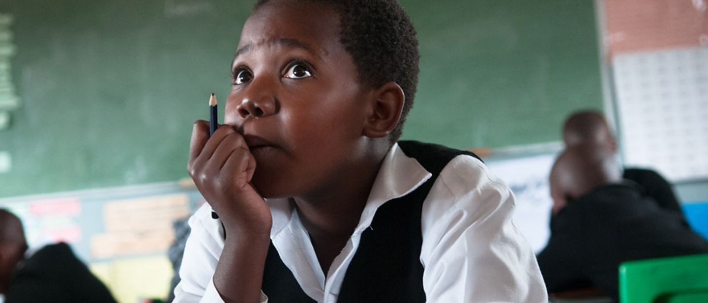 UNICEF in Südafrika: Bildung für Mädchen und Jungen