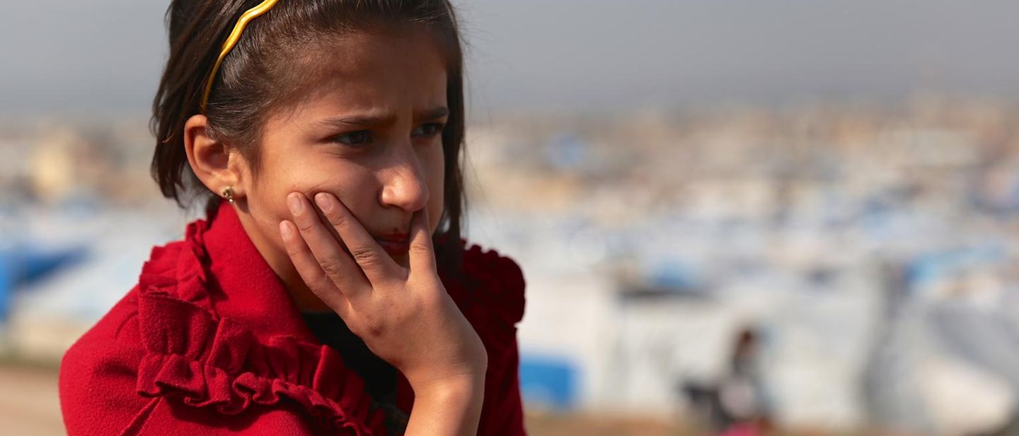 UNICEF in Syrien: Safa im Flüchtlingscamp