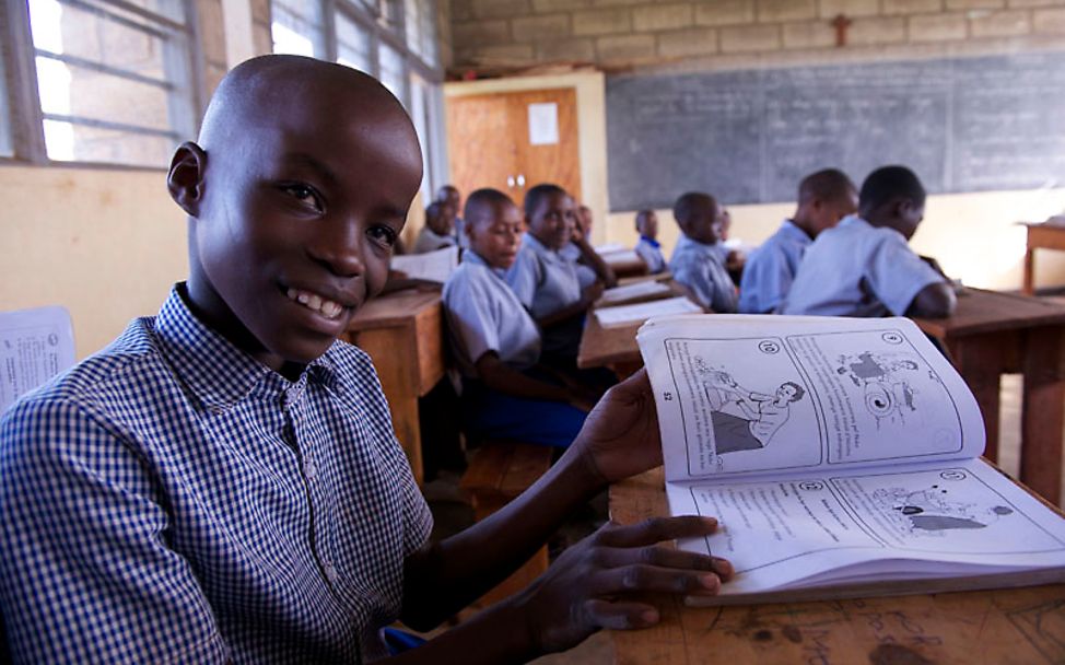 Ruanda: Janette in der Schule