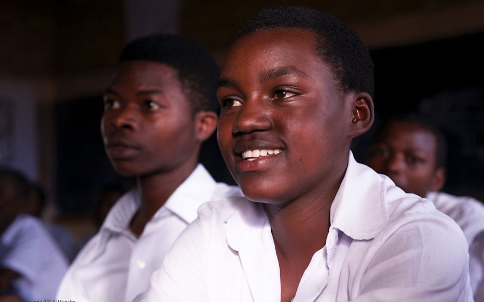 Ruanda: Beatrice besucht die Abschlussklasse der Schule