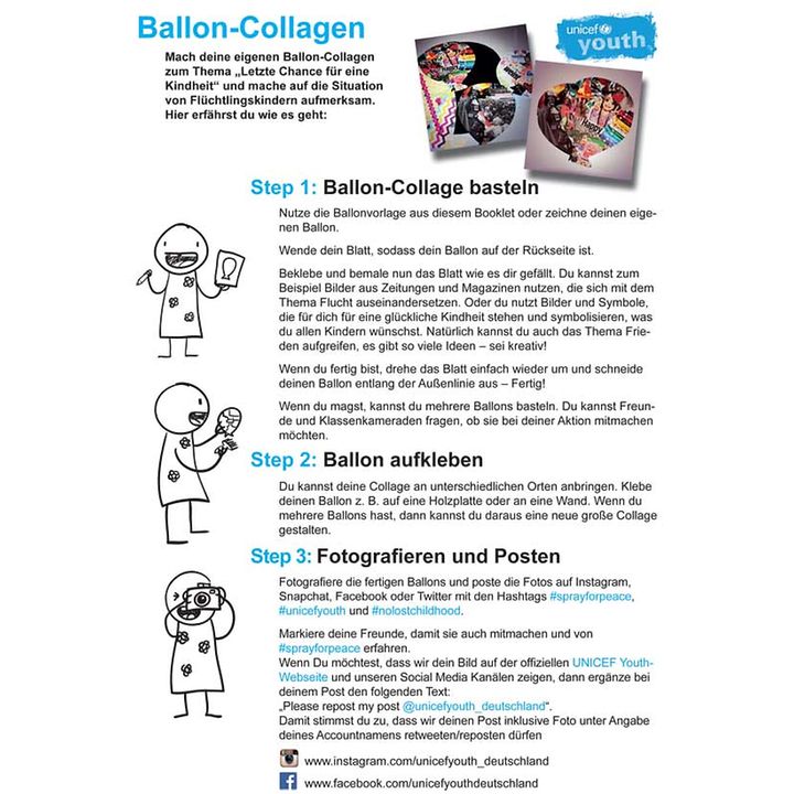 Aktion Ballon-Collagen Vorschau
