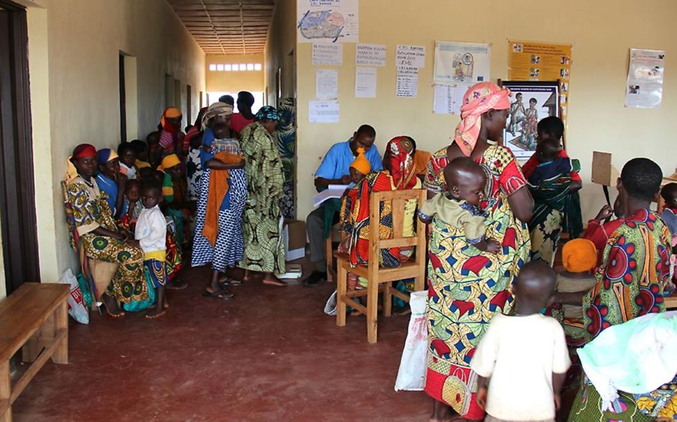 Burundi Gesundheitszentrum UNICEF