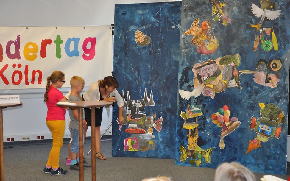 Weltkindertag: Bunte Collage der Kinder im Kölner Lino-Club